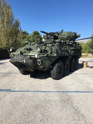 Bio je izložen američki Stryker