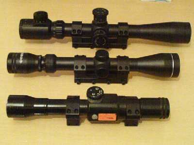 usporedbe radi na tascu je nosac od 100mm a na Ritteru je 120mm duzine, na ZRAK-u se nalazi dvodjelni GAMO koji sam kupio jos za Hunter440 kad sam uzeo Pronghorna.
