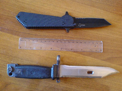 Boker &amp; AK-47 bayonet
